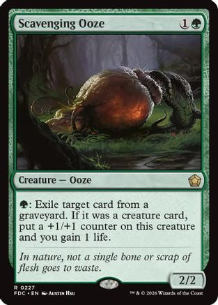 Scavenging Ooze |  (227) [Commander: Foundations]
