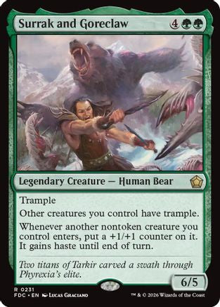 Surrak and Goreclaw |  (231) [Commander: Foundations]