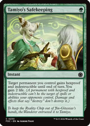 Tamiyo's Safekeeping |  (233) [Commander: Foundations]