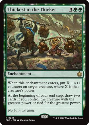Thickest in the Thicket |  (236) [Commander: Foundations]