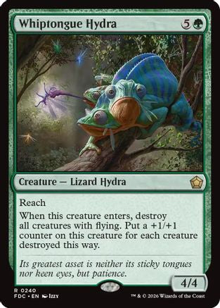 Whiptongue Hydra |  (240) [Commander: Foundations]