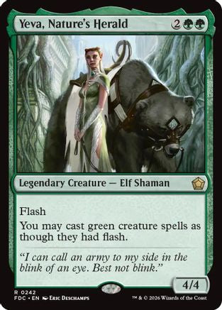 Yeva, Nature's Herald |  (242) [Commander: Foundations]