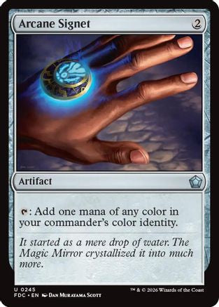 Arcane Signet (0245) |  (245) [Commander: Foundations]