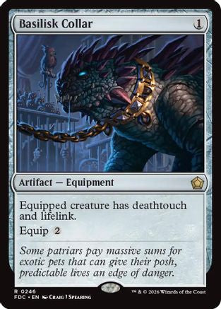 Basilisk Collar |  (246) [Commander: Foundations]