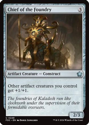 Chief of the Foundry |  (249) [Commander: Foundations]