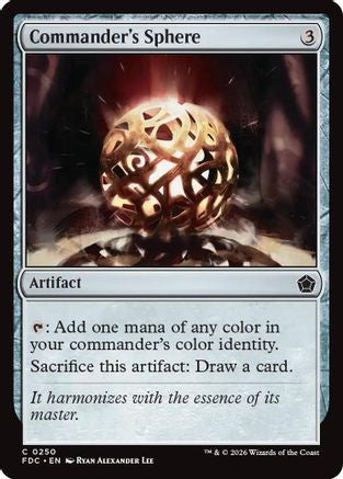 Commander's Sphere |  (250) [Commander: Foundations]