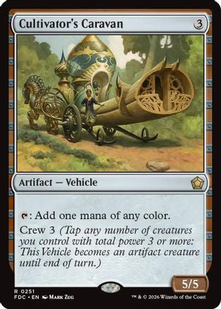 Cultivator's Caravan |  (251) [Commander: Foundations]