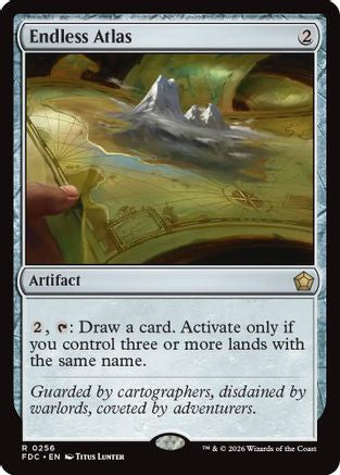 Endless Atlas |  (256) [Commander: Foundations]