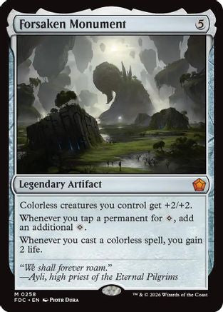 Forsaken Monument |  (258) [Commander: Foundations]