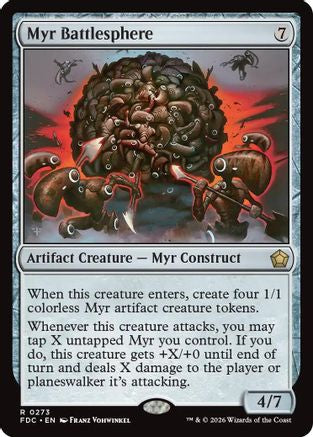 Myr Battlesphere |  (273) [Commander: Foundations]