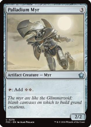 Palladium Myr |  (278) [Commander: Foundations]