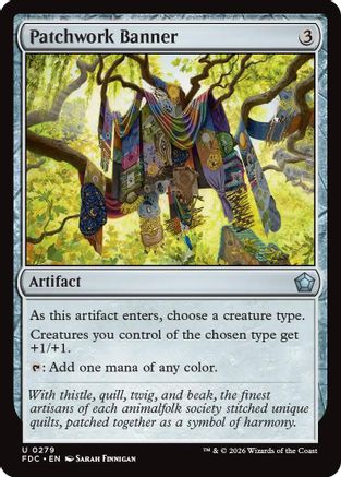 Patchwork Banner |  (279) [Commander: Foundations]