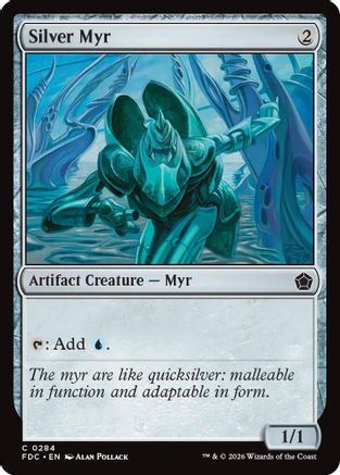Silver Myr |  (284) [Commander: Foundations]