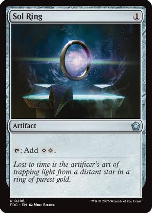Sol Ring (0286) |  (286) [Commander: Foundations]