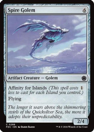Spire Golem |  (288) [Commander: Foundations]