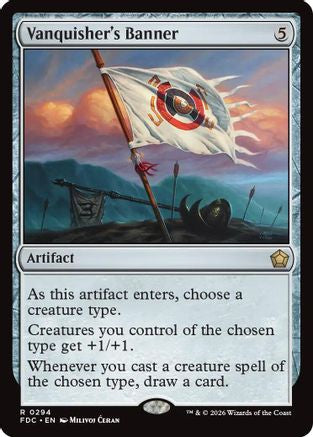 Vanquisher's Banner |  (294) [Commander: Foundations]