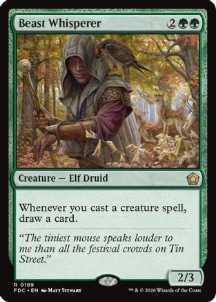 Beast Whisperer |  (189) [Commander: Foundations]