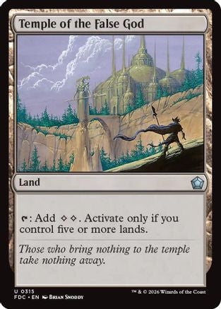 Temple of the False God |  (315) [Commander: Foundations]