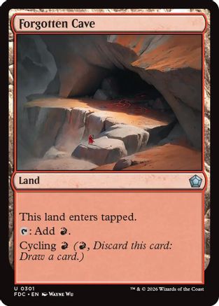 Forgotten Cave |  (301) [Commander: Foundations]
