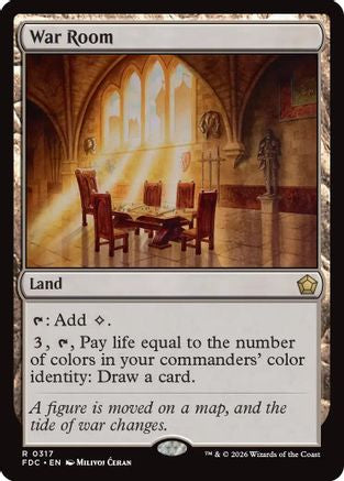 War Room |  (317) [Commander: Foundations]