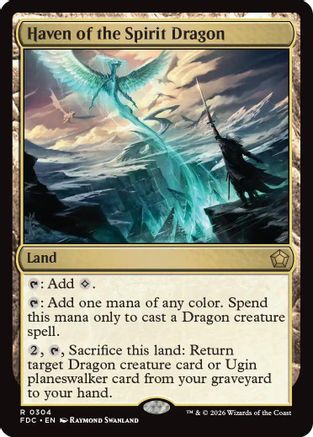 Haven of the Spirit Dragon |  (304) [Commander: Foundations]