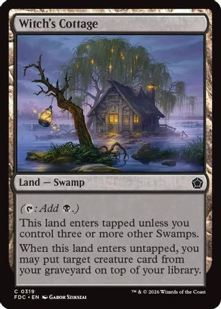 Witch's Cottage |  (319) [Commander: Foundations]