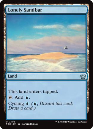 Lonely Sandbar |  (305) [Commander: Foundations]