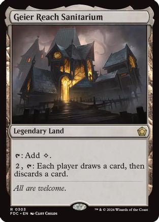 Geier Reach Sanitarium |  (303) [Commander: Foundations]