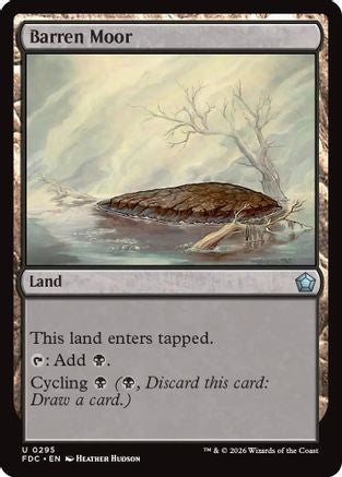Barren Moor |  (295) [Commander: Foundations]