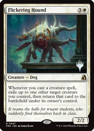 Flickering Hound |  Foil (007) [Promo Pack: Reality Fracture]