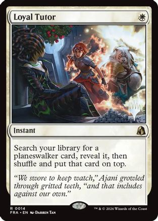 Loyal Tutor |  Foil (014) [Promo Pack: Reality Fracture]