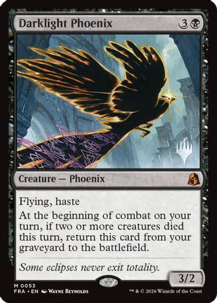 Darklight Phoenix |  (053) [Promo Pack: Reality Fracture]