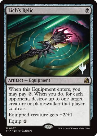 Lich's Relic |  (057) [Promo Pack: Reality Fracture]