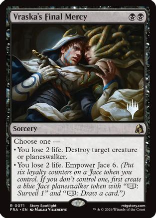 Vraska's Final Mercy |  (071) [Promo Pack: Reality Fracture]