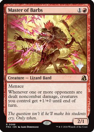 Master of Barbs |  (088) [Promo Pack: Reality Fracture]