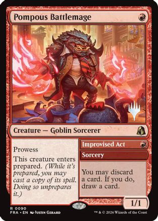Pompous Battlemage |  (090) [Promo Pack: Reality Fracture]