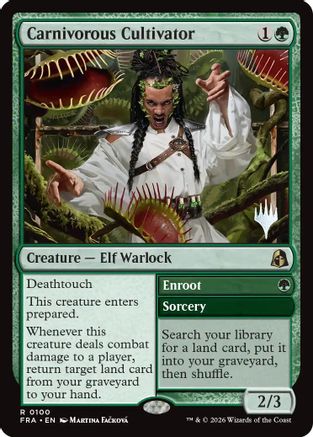 Carnivorous Cultivator |  Foil (100) [Promo Pack: Reality Fracture]
