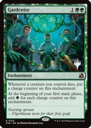 Gardenize |  Foil (103) [Promo Pack: Reality Fracture]