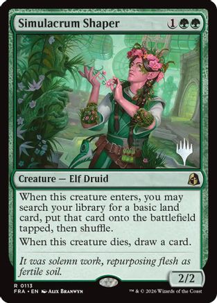 Simulacrum Shaper |  Foil (113) [Promo Pack: Reality Fracture]