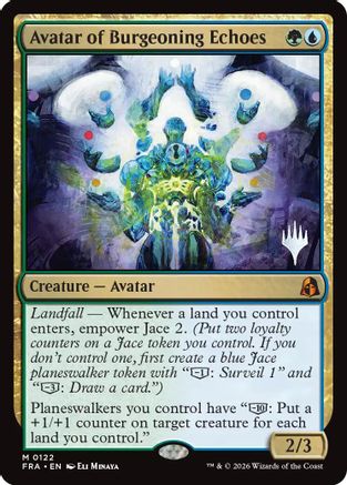 Avatar of Burgeoning Echoes |  Foil (122) [Promo Pack: Reality Fracture]