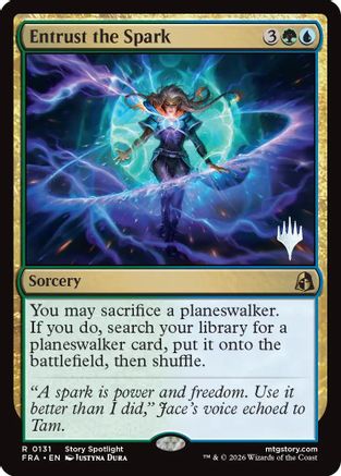 Entrust the Spark |  (131) [Promo Pack: Reality Fracture]