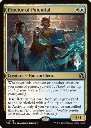 Proctor of Potential |  Foil (145) [Promo Pack: Reality Fracture]