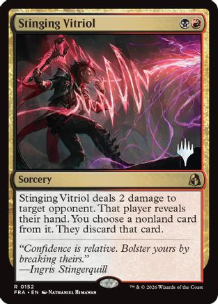 Stinging Vitriol |  (152) [Promo Pack: Reality Fracture]