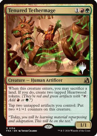 Tenured Tethermage |  (154) [Promo Pack: Reality Fracture]