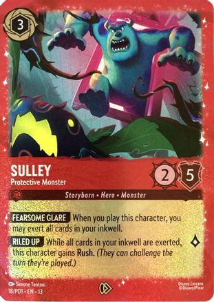 Sulley - Protective Monster | Holofoil (18) [Disney Lorcana Promo Cards]