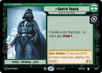 Darth Vader - Might of the Empire |  (7/272)  [Homeworlds]