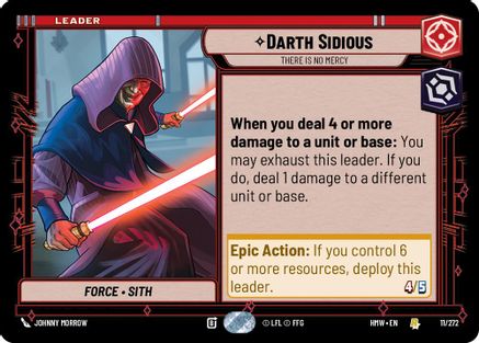 Darth Sidious - There Is No Mercy |  (11/272)  [Homeworlds]