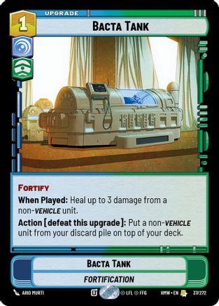 Bacta Tank |  (37/272)  [Homeworlds]