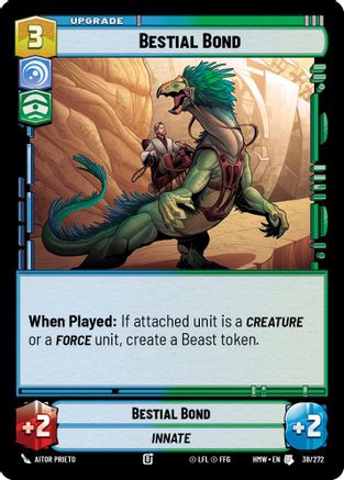 Bestial Bond |  (38/272)  [Homeworlds]