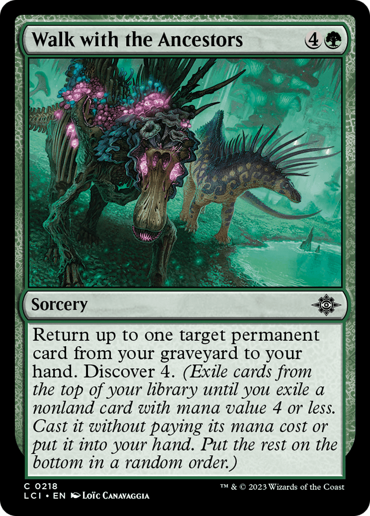 Walk with the Ancestors [The Lost Caverns of Ixalan] Foil